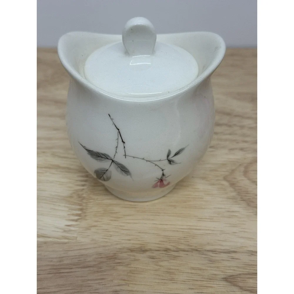 Cherry Blossom  Fine China Japan Sugar Bowl‎  With Lid #23